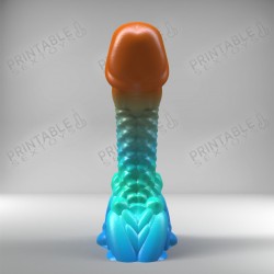 3D Printable Sextoys - Anal/Vaginal Dildo - The Coral Damsel