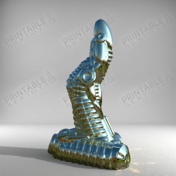 3D Printable Sextoys - Anal/Vaginal Dildo - The Cyberpunk PrototypeD