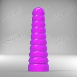3D Printable Sextoys - Dildo Anal/Vaginal - Les Anneaux de Bulles