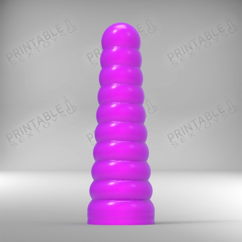 3D Printable Sextoys - Anal/Vaginal Dildo - The Bubbly Rings