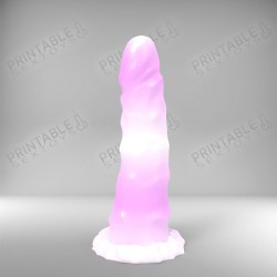 3D Printable Sextoys - Anal/Vaginal Dildo - The Cream Frosting