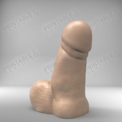 3D Printable Sextoys - Dildo Anal/Vaginal - Le Fat Joe