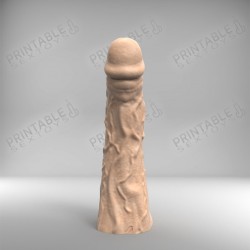 3D Printable Sextoys - Anal/Vaginal Dildo - The Ultra Veins