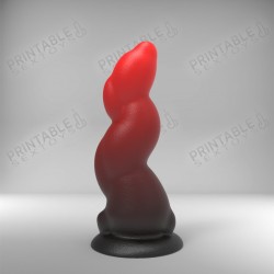 3D Printable Sextoys - Dildo Anal/Vaginal - La Corne d’Archonte