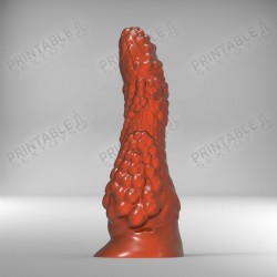 3D Printable Sextoys - Anal/Vaginal Dildo - The Belial