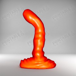 3D Printable Sextoys - Anal/Vaginal Dildo - The Hell’s Blossom