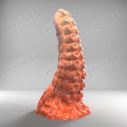 3D Printable Sextoys - Dildo Anal/Vaginal - Le Tentacule Octopussy
