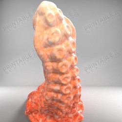 3D Printable Sextoys - Anal/Vaginal Dildo - The Octopussy Tentacle