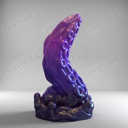 3D Printable Sextoys - Anal/Vaginal Dildo - Ursula’s Tentacle