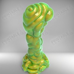 3D Printable Sextoys - Anal/Vaginal Dildo - The Argalian Flora