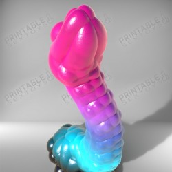 3D Printable Sextoys - Dildo Anal/Vaginal - La Curiosité du Récif d'Alnudan