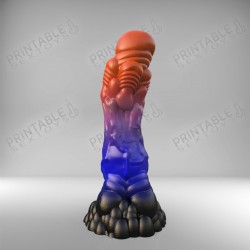 3D Printable Sextoys - Anal/Vaginal Dildo - The Anomaly