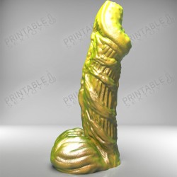 3D Printable Sextoys - Anal/Vaginal Dildo - The Infected Mushroom