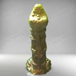 3D Printable Sextoys - Dildo Anal/Vaginal - Le Champignon Infecté