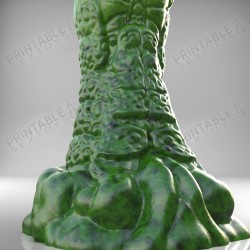 3D Printable Sextoys - Anal/Vaginal Dildo - The Woodland Dragon, Sylviahnor