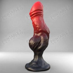 3D Printable Sextoys - Dildo Anal/Vaginal - Le Lycanios