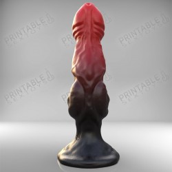 3D Printable Sextoys - Dildo Anal/Vaginal - Le Lycanios