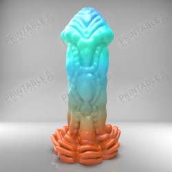 3D Printable Sextoys - Dildo Anal/Vaginal - Le Corail Perlé du Récif d'Alnudan