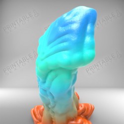 3D Printable Sextoys - Dildo Anal/Vaginal - Le Corail Perlé du Récif d'Alnudan