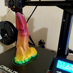 3D Printable Sextoys - Anal/Vaginal Dildo - The Galatea Dragon