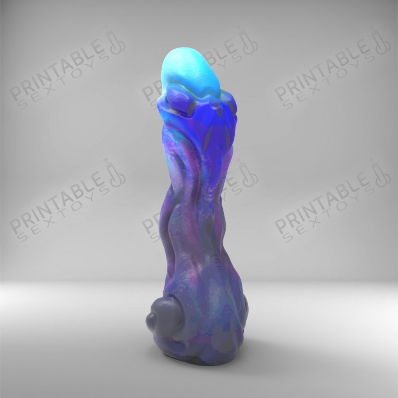 3D Printable Sextoys - Anal/Vaginal Dildo - The Abyssal Shadow