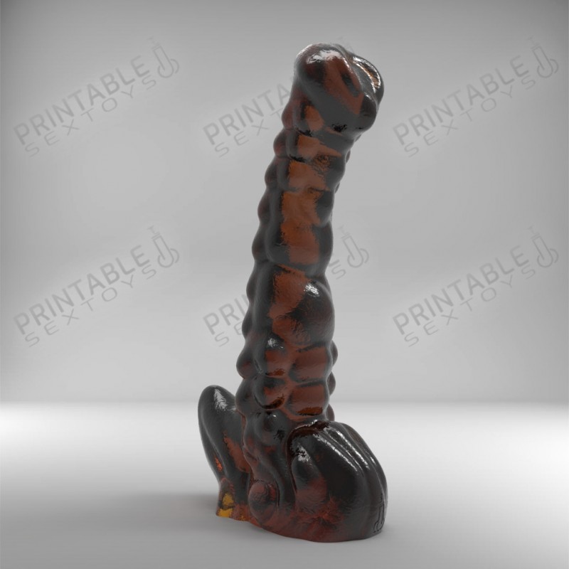 3D Printable Sextoys - Dildo Anal/Vaginal - Le Nautile Sombre