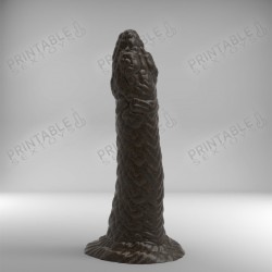 3D Printable Sextoys - Anal/Vaginal Dildo - The Basilisk