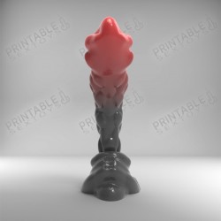 3D Printable Sextoys - Dildo Anal/Vaginal - L’Esprit Enflammé