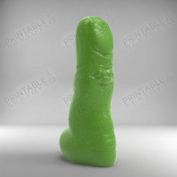 3D Printable Sextoys - Anal/Vaginal Dildo - The Ogre’s Punishment