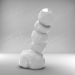 3D Printable Sextoys - Anal/Vaginal Dildo - The Primal