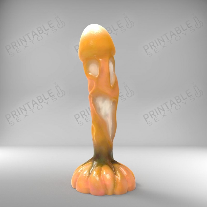 3D Printable Sextoys - Dildo Anal/Vaginal - La Citrouille Fantôme