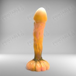 3D Printable Sextoys - Dildo Anal/Vaginal - La Citrouille Fantôme