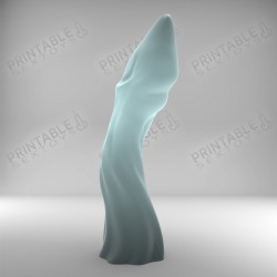 3D Printable Sextoys - Anal/Vaginal Dildo - The Ghost