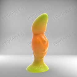 3D Printable Sextoys - Anal/Vaginal Dildo - The Tropical Dream