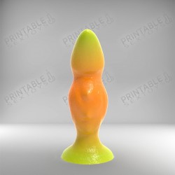 3D Printable Sextoys - Anal/Vaginal Dildo - The Tropical Dream