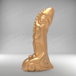 3D Printable Sextoys - Anal/Vaginal Dildo - The Quetzal's Treasure