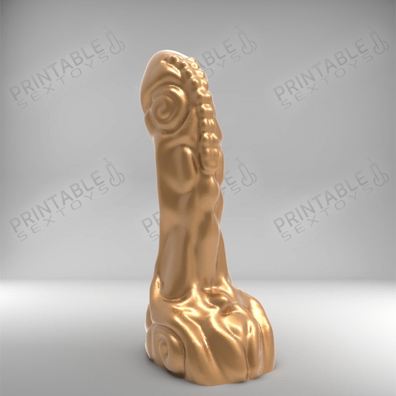 3D Printable Sextoys - Dildo Anal/Vaginal - Le Trésor du Quetzal