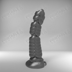 3D Printable Sextoys - Dildo Anal/Vaginal - La Cyber Bite
