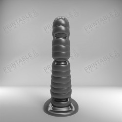 3D Printable Sextoys - Dildo Anal/Vaginal - La Cyber Bite