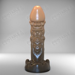 3D Printable Sextoys - Dildo Anal/Vaginal - La Bite de Kettak