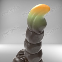3D Printable Sextoys - Anal/Vaginal Dildo - The Emperor Scorpion
