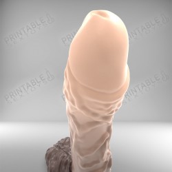 3D Printable Sextoys - Anal/Vaginal Dildo - Mr Vein