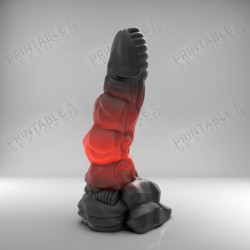 3D Printable Sextoys - Anal/Vaginal Dildo - Alukah's Horn