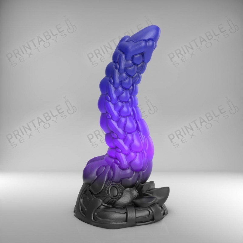3D Printable Sextoys - Anal/Vaginal Dildo - The Cursed Dragon, Vyrlyss