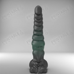 3D Printable Sextoys - Dildo Anal/Vaginal - Le Neuvième Passager